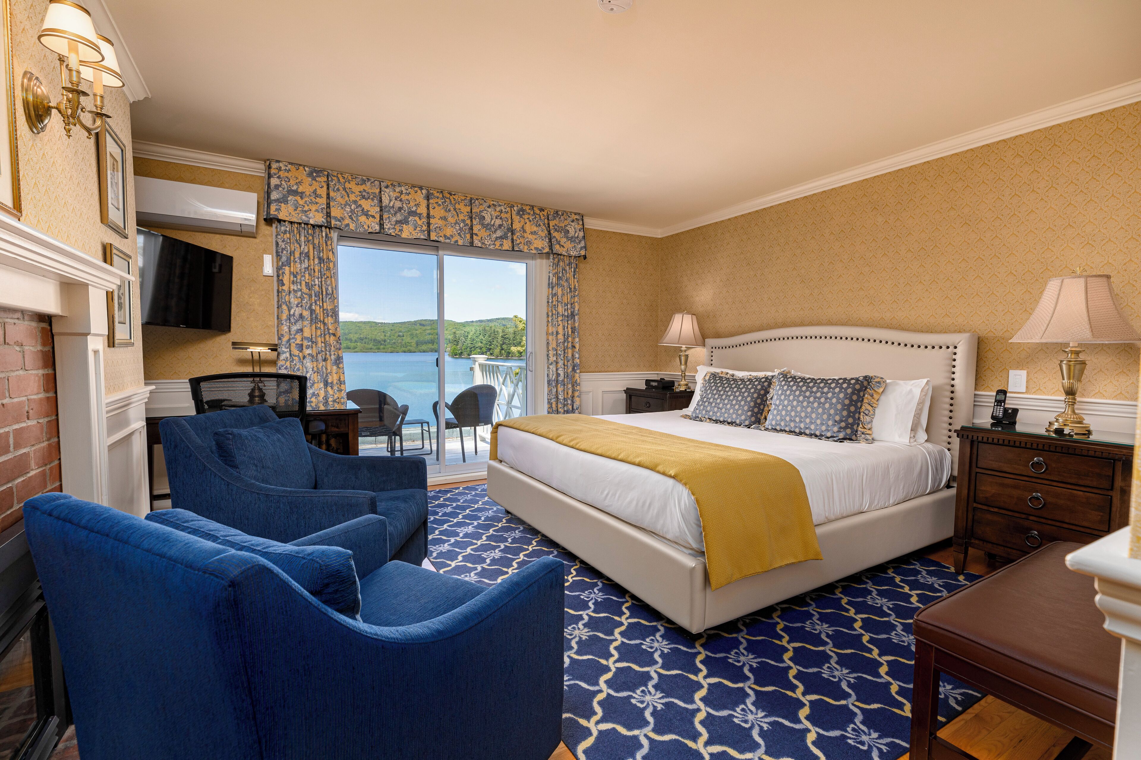 Chambre Deluxe, bâtiment Classique, vue lac