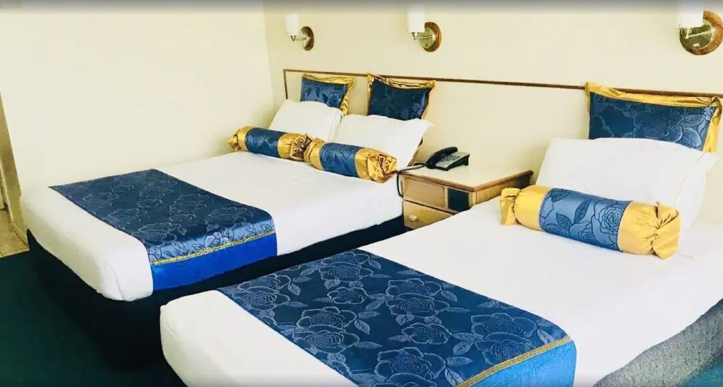 1 bedroom, desk, laptop workspace, iron/ironing board