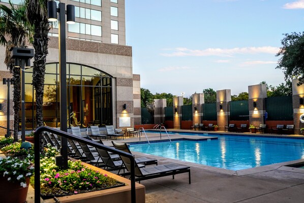 Indoor pool, outdoor pool