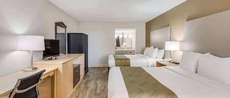 Iron/ironing board, free cribs/infant beds, rollaway beds, free WiFi