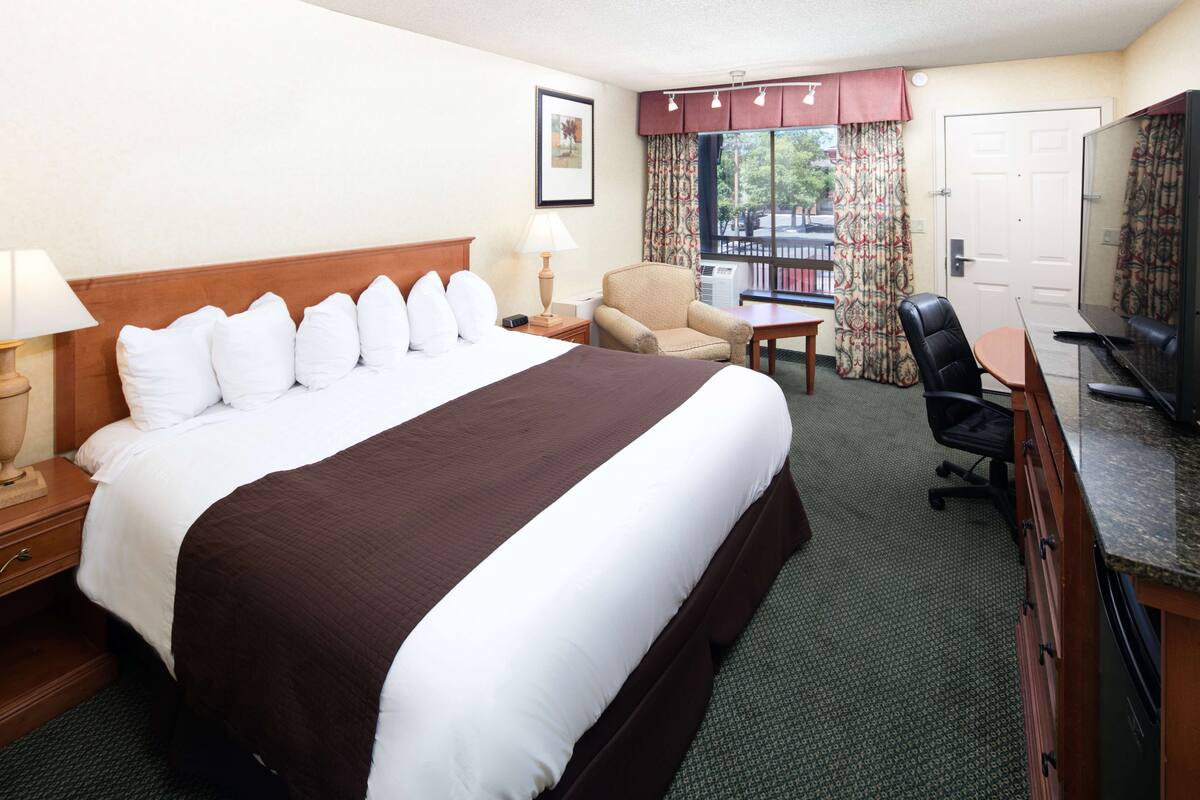 Standard Room, 1 King Bed | Desk, blackout drapes, WiFi (free)