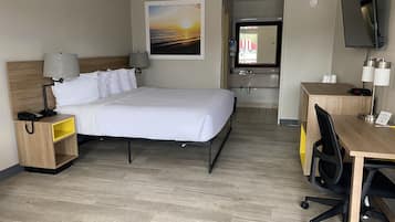 Premium bedding, desk, free cribs/infant beds, rollaway beds