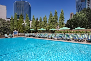 Seasonal outdoor pool