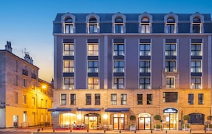 Façade de l’hébergement