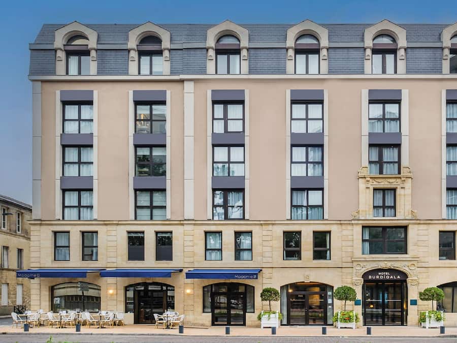 Façade de lâhĂ©bergement