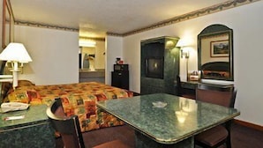 Desk, iron/ironing board, WiFi (free), alarm clocks