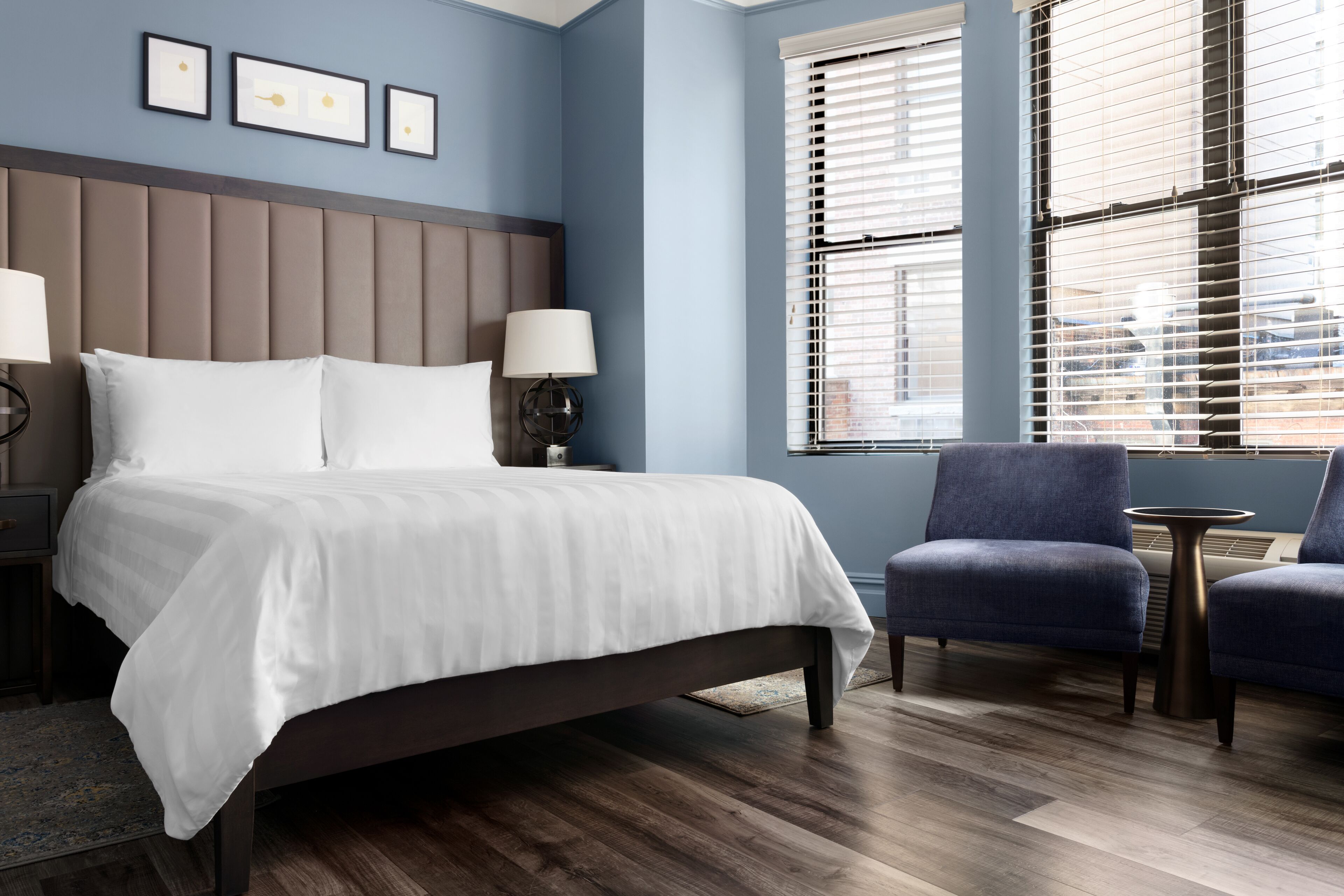 lux queen | premium bedding, pillow-top beds, in-room safe, desk