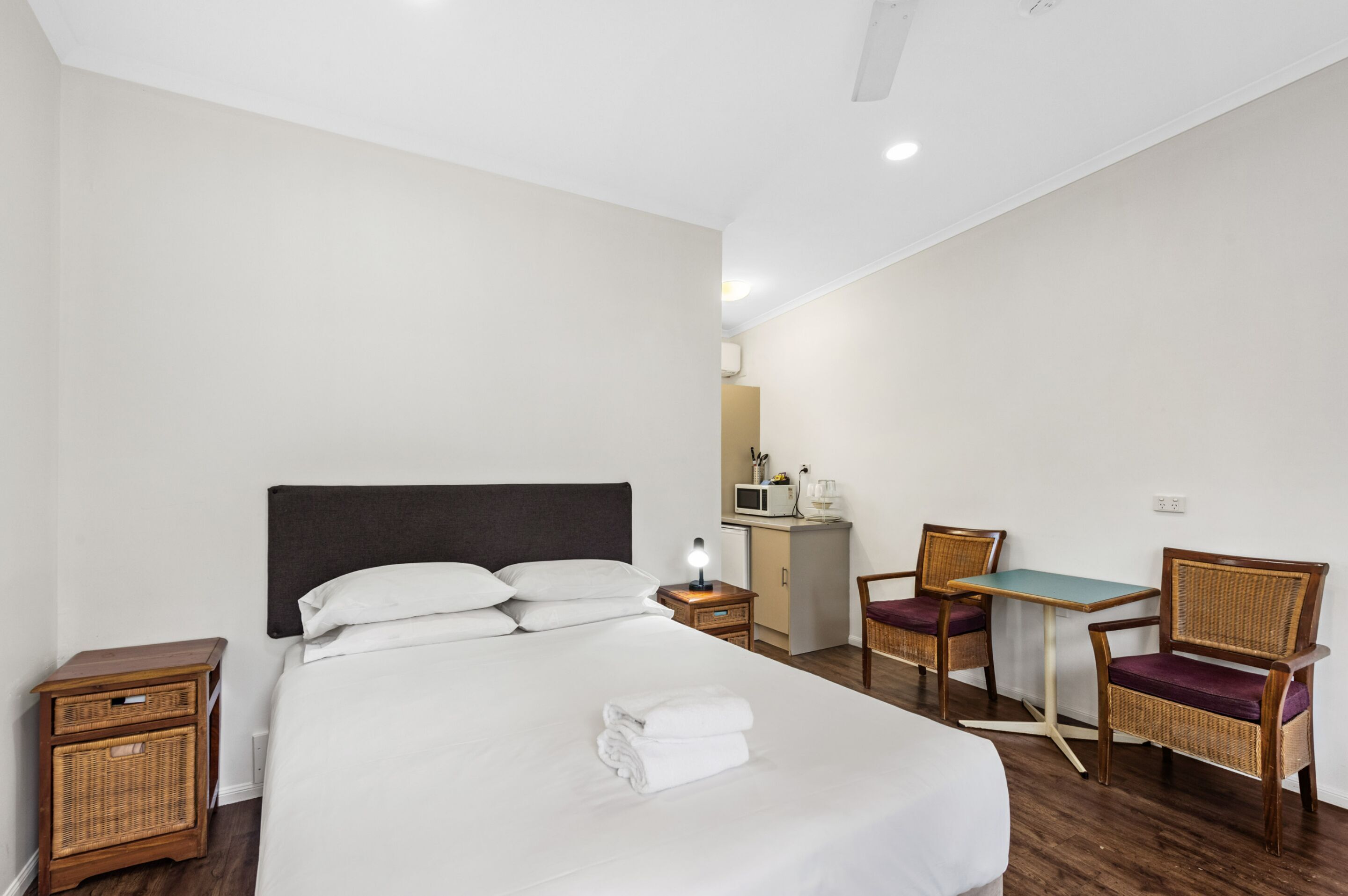 Iron/ironing board, free WiFi, bed sheets, alarm clocks