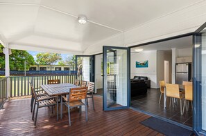 Cabane Deluxe, 3 chambres (Spa) | Terrasse/Patio