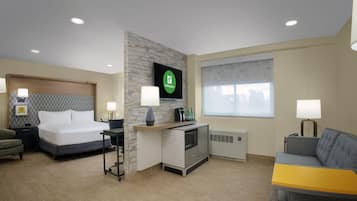1 habitación, ropa de cama hipoalergénica y escritorio