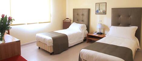 Superior Double or Twin Room | Minibar, in-room safe, desk, laptop workspace