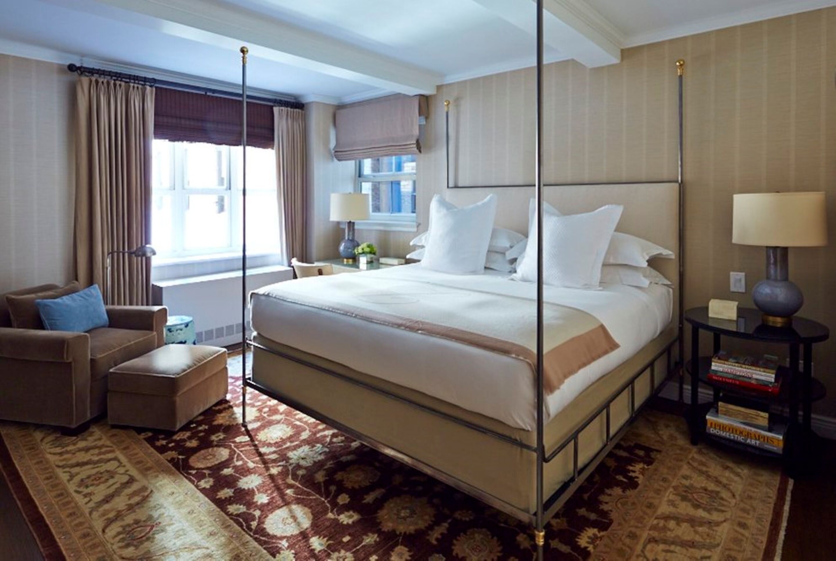 room, 1 king bed (lowell) | frette italian sheets, premium bedding, down duvets, minibar