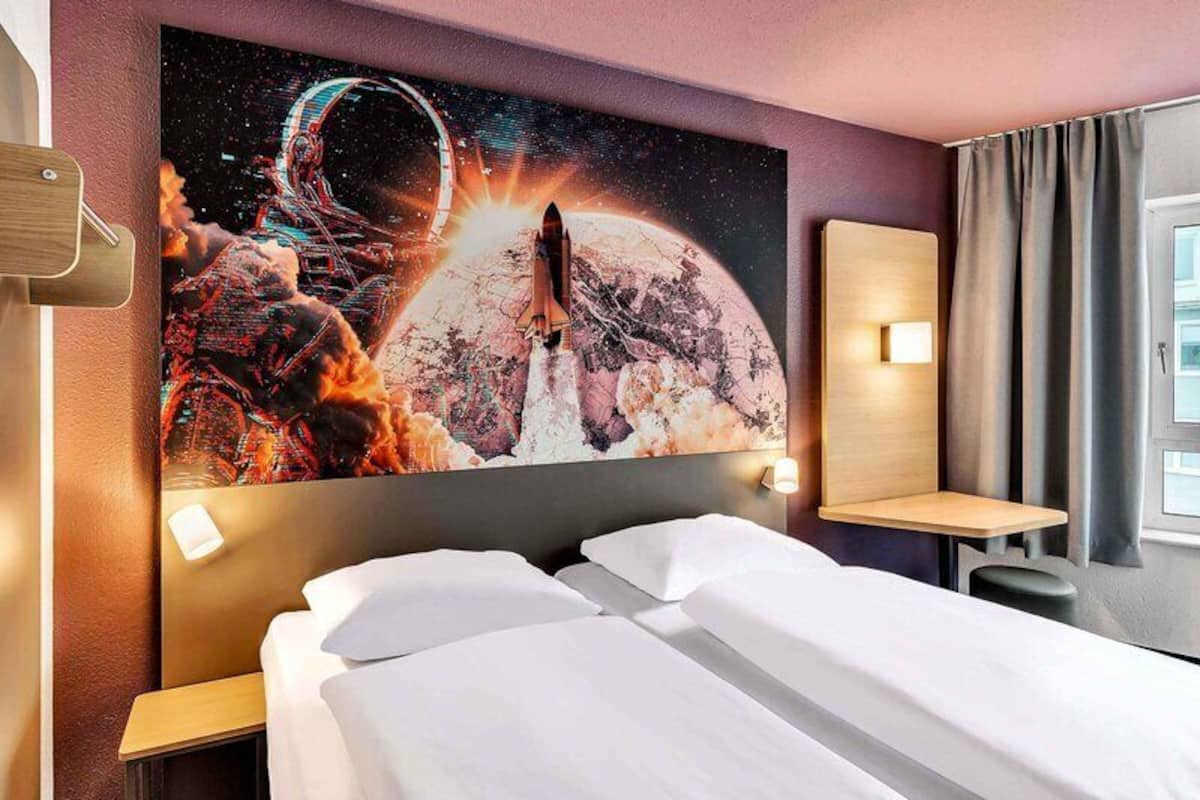 Chambre avec lits jumeaux