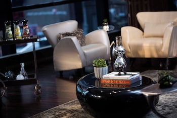 Meeting space at Renaissance New York Times Square Hotel by Marriott