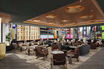 Restaurant at Renaissance New York Times Square Hotel by Marriott