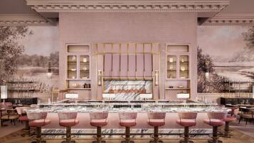 3 restaurants, breakfast, lunch, dinner served; international cuisine