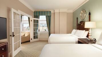 1 habitación, ropa de cama de alta calidad y colchones con pillow-top