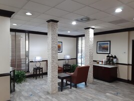 Sala de estar en el lobby