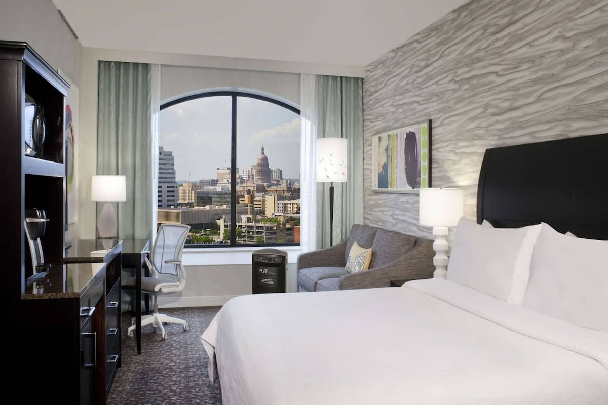 Premium bedding, down duvets, in-room safe, blackout curtains