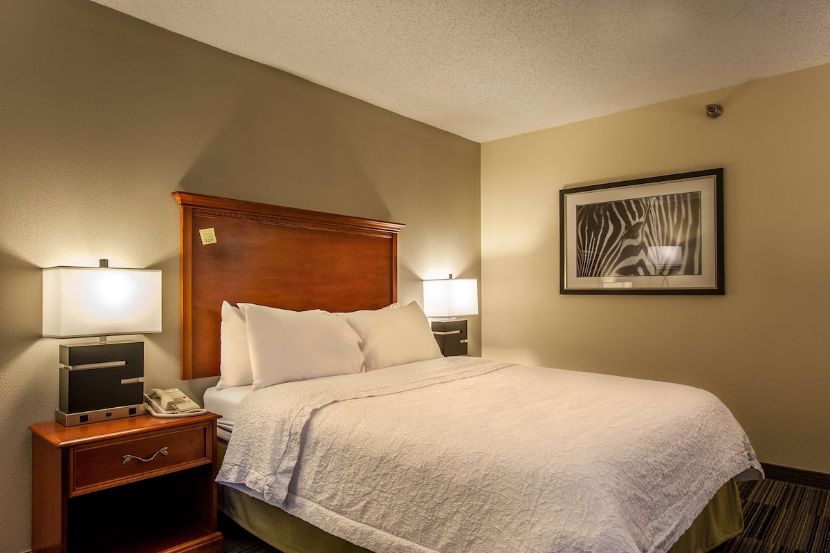 Room, 1 King Bed, Non Smoking | Premium bedding, in-room safe, desk, blackout drapes