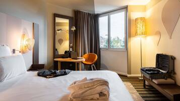 Chambre Supérieure, 1 lit double | Literie de qualité supérieure, minibar, coffres-forts dans les chambres