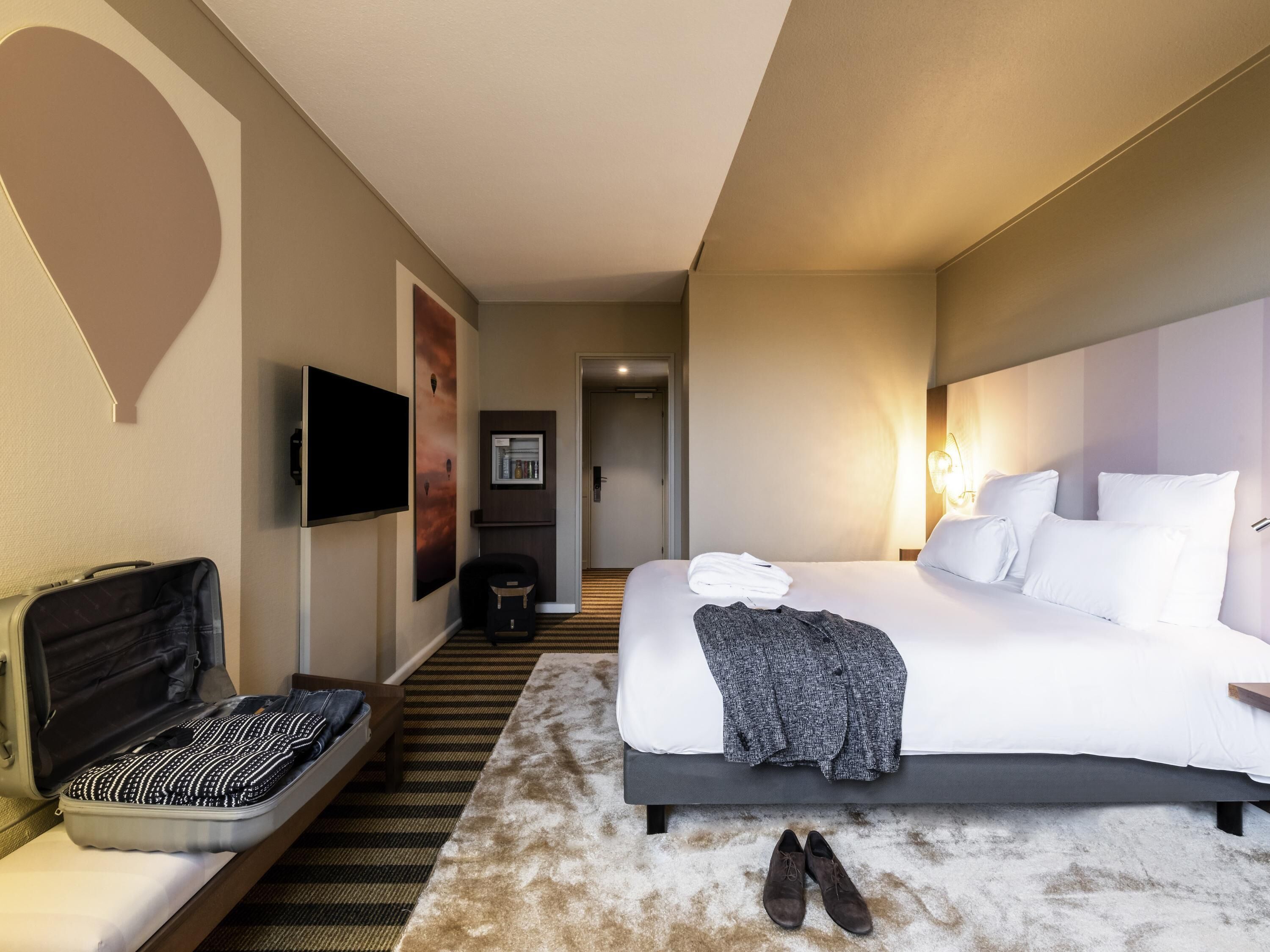 Literie de qualité supérieure, minibar, coffres-forts dans les chambres