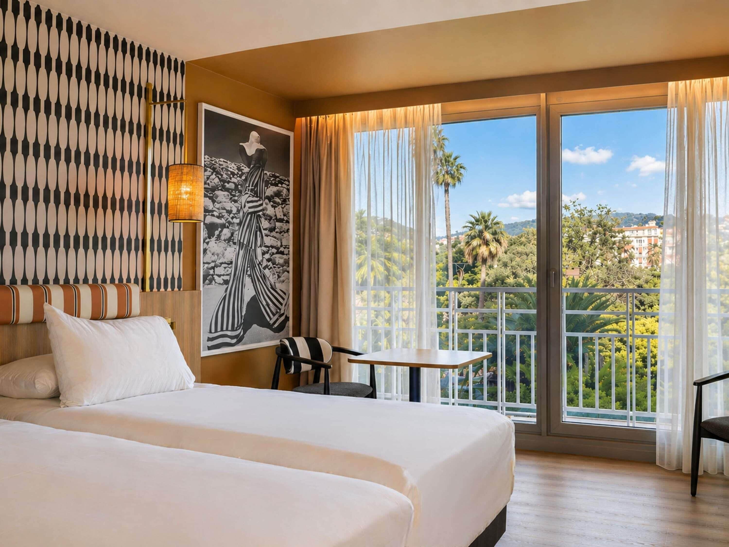 Privilege, Room, 2 Twin Beds, Garden View | Premium bedding, in-room safe, desk, laptop workspace