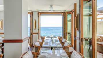 Breakfast, lunch, dinner served; local cuisine, ocean views