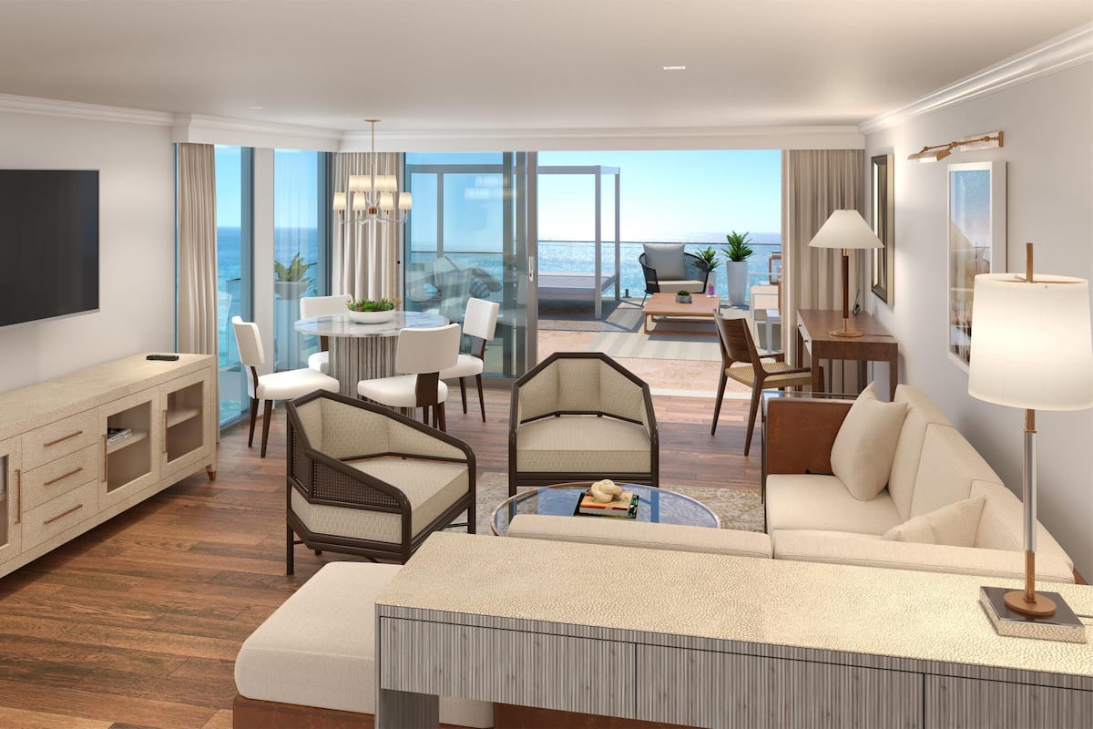 Suite, Oceanfront (Vista) | Premium bedding, down comforters, minibar, in-room safe