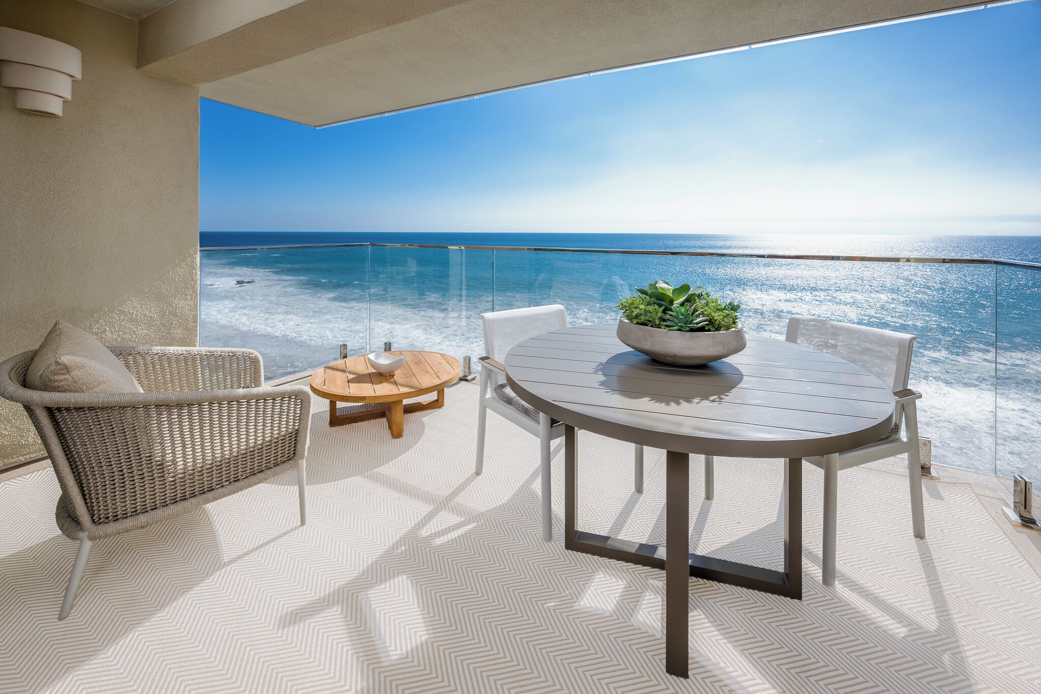 Suíte, de frente para o oceano (California) | Vista do quarto