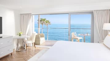 Biancheria da letto di alta qualità, copriletto in piuma, minibar