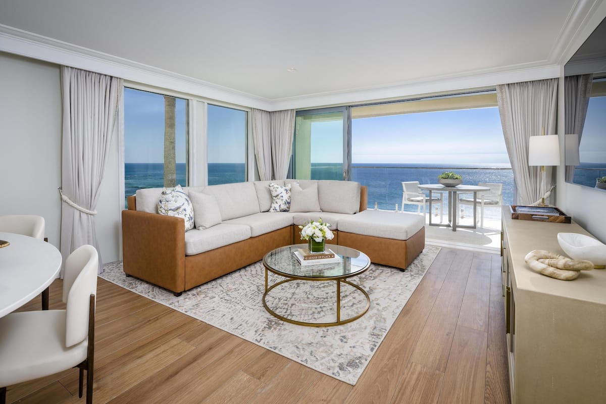 Suite, au bord de lâocĂ©an (California) | Literie de qualitĂ©, couette en duvet, minibar