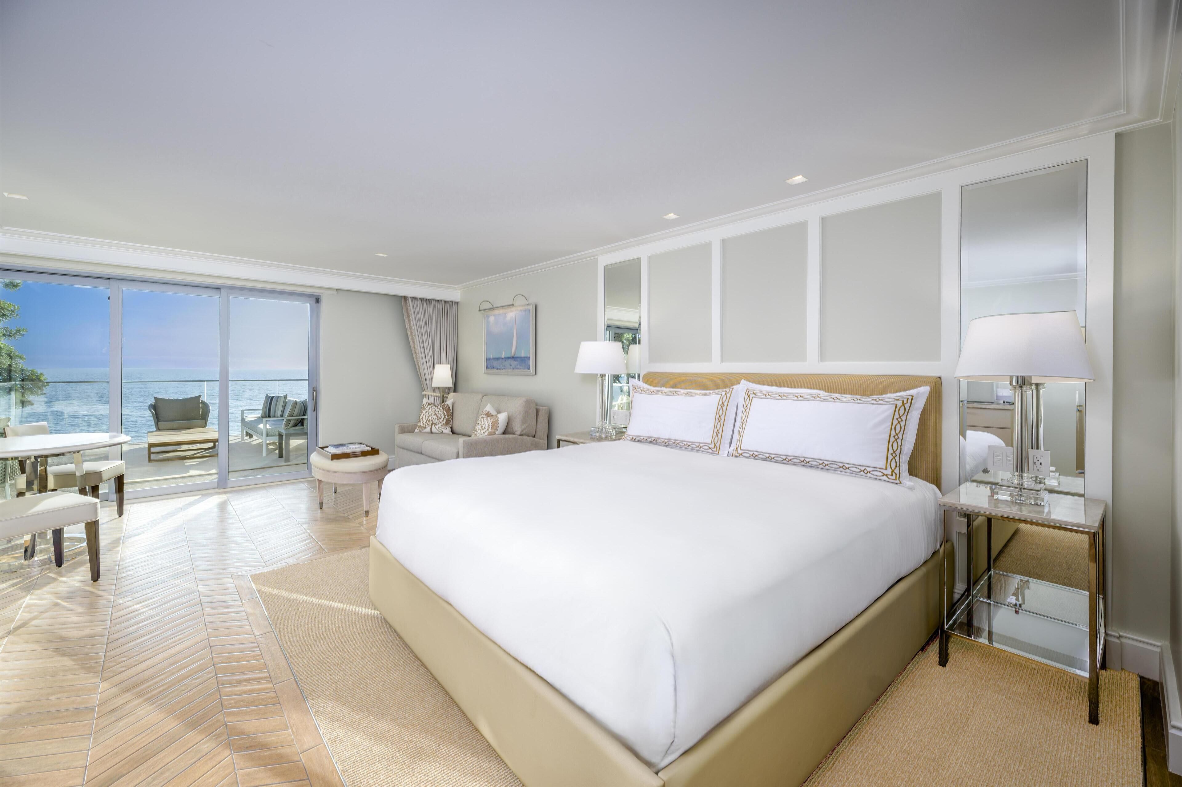 Suite, 1 très grand lit, vue sur l’océan (Catalina) | Literie de qualité, couette en duvet, minibar