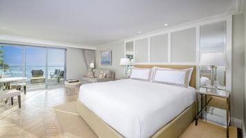 Suite, 1 très grand lit, vue sur l’océan (Catalina) | Literie de qualité, couette en duvet, minibar