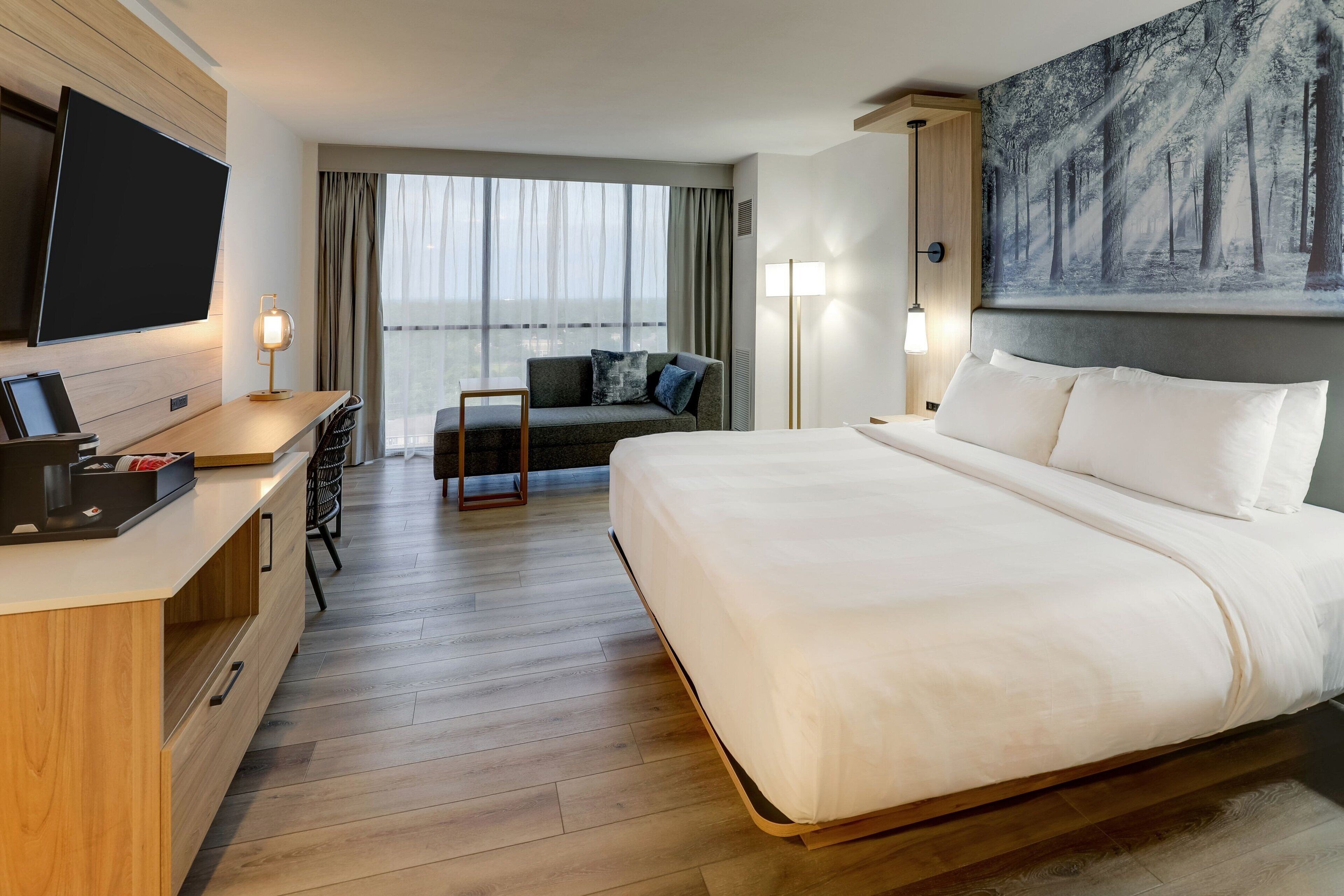 premium bedding, in-room safe, desk, blackout curtains