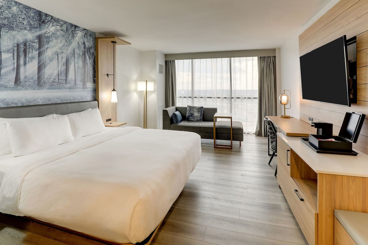 Premium bedding, in-room safe, desk, blackout curtains