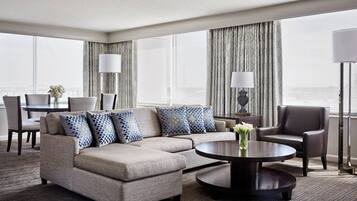 55-inch flat-screen TV with cable channels, TV, Netflix