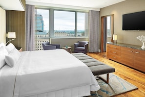 Junior-Suite, 1 King-Bett, Stadtblick