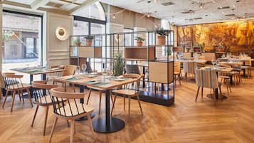 Déjeuner et dßner servis sur place