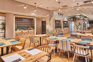 Daily buffet breakfast (EUR 16 per person)