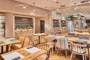 Daily buffet breakfast (EUR 16 per person)