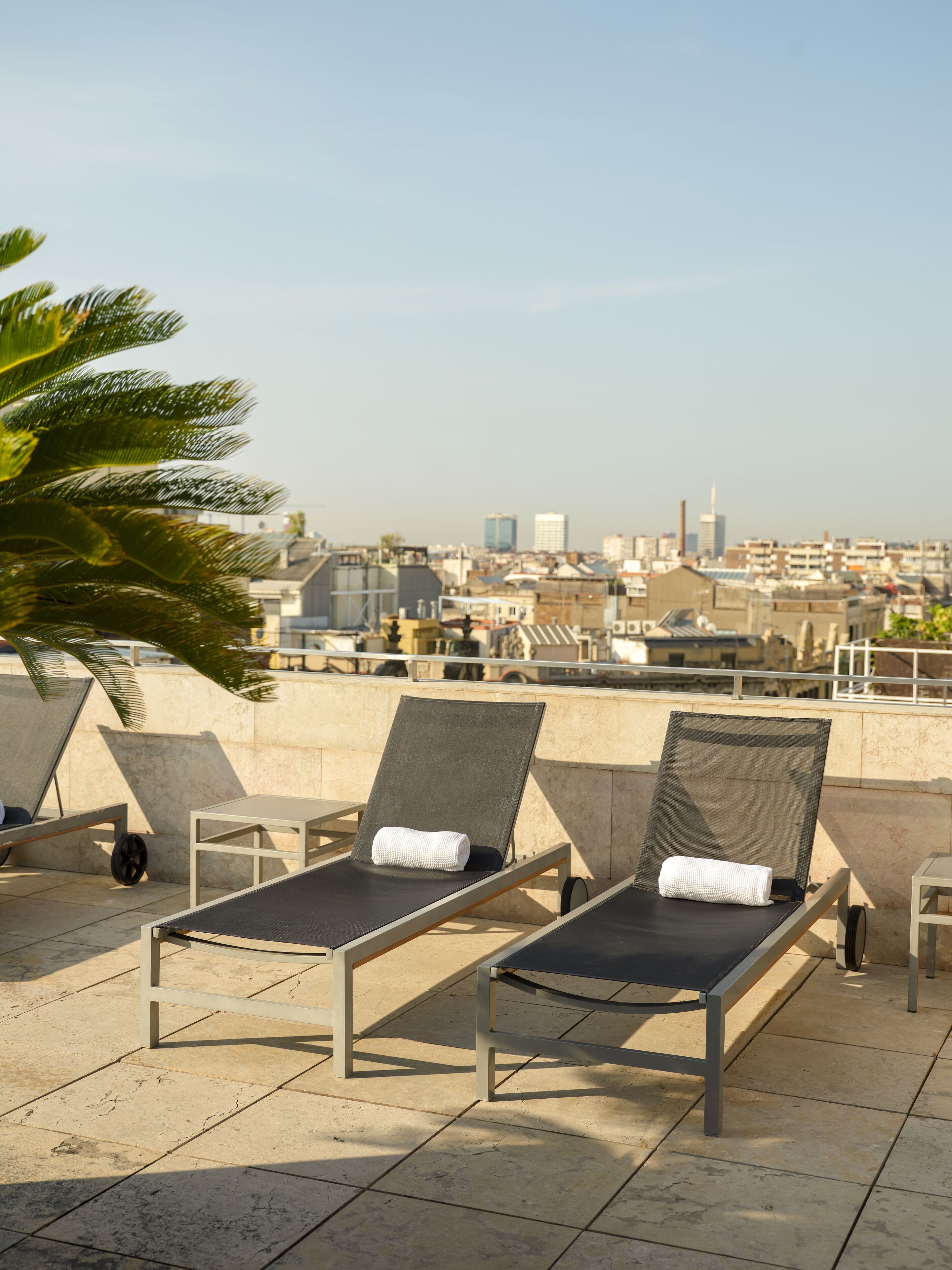 Terrasse sur le toit