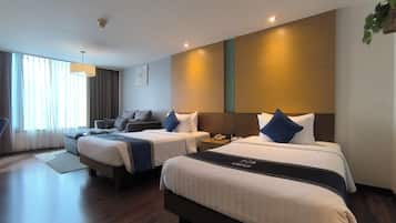 1 bedroom, minibar, in-room safe, desk