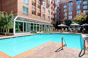Seasonal outdoor pool