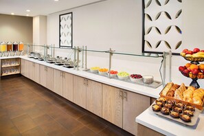 Daily to-go breakfast for a fee