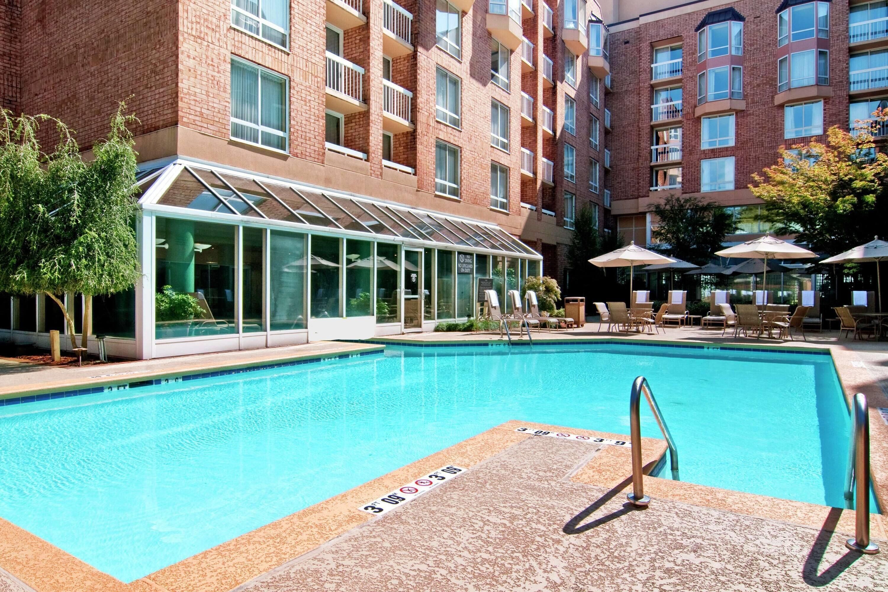 Seasonal outdoor pool