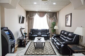 Sala de estar en el lobby