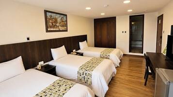 Standard Triple Room | Premium bedding, down duvets, in-room safe, desk