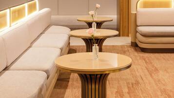 Sitteområde i lobbyen
