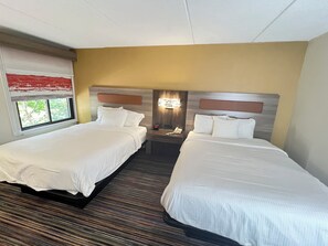 Room, 2 Queen Beds, Accessible, Non Smoking | 1 bedroom, desk, iron/ironing board, rollaway beds